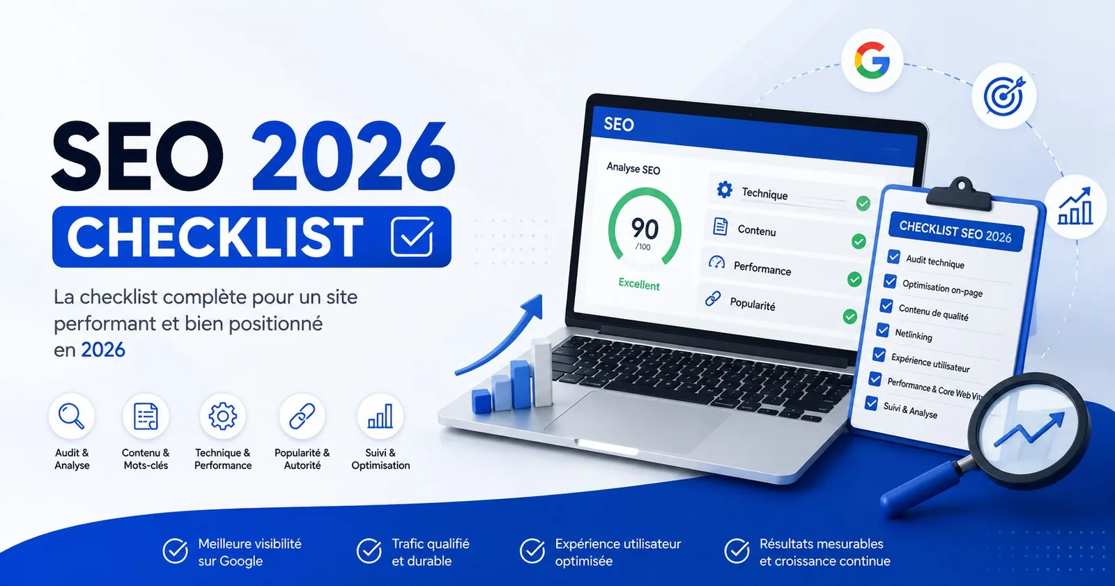 Référencement en 2026 : la liste de contrôle qui compte encore