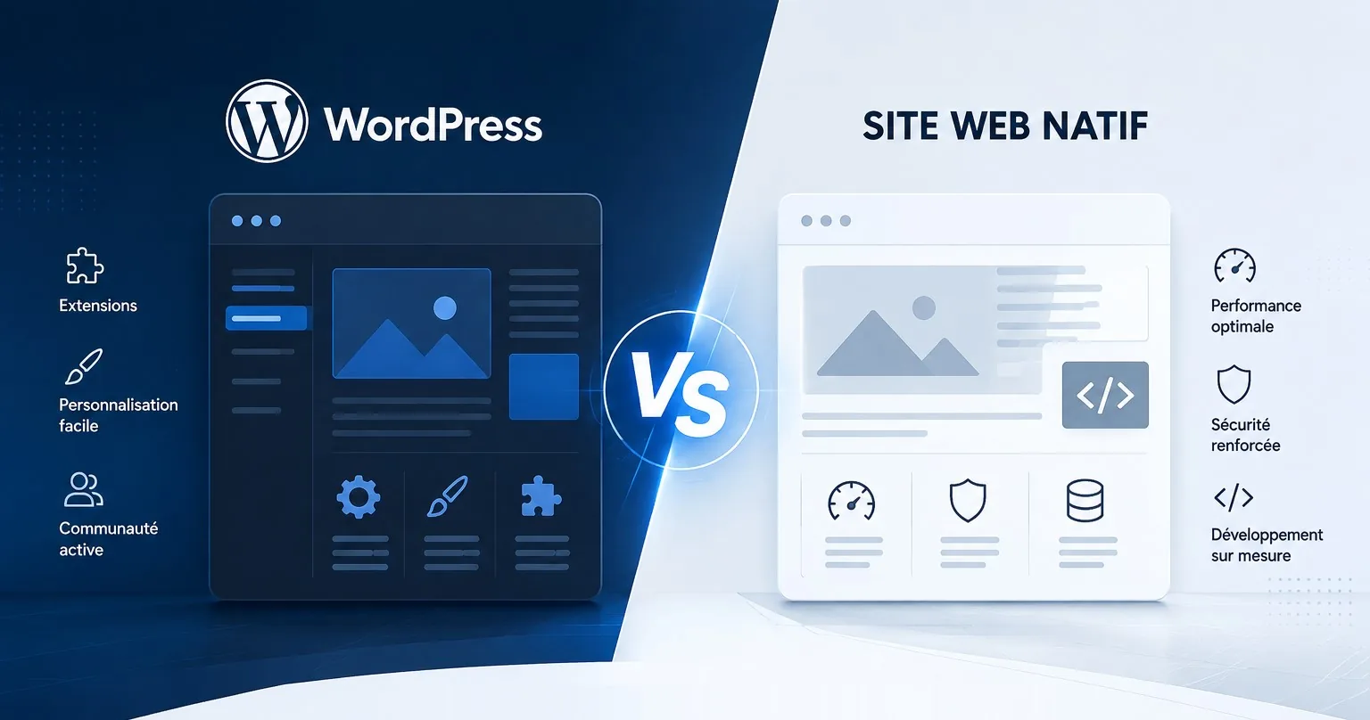 Site natif ou WordPress : comment choisir sans le regretter